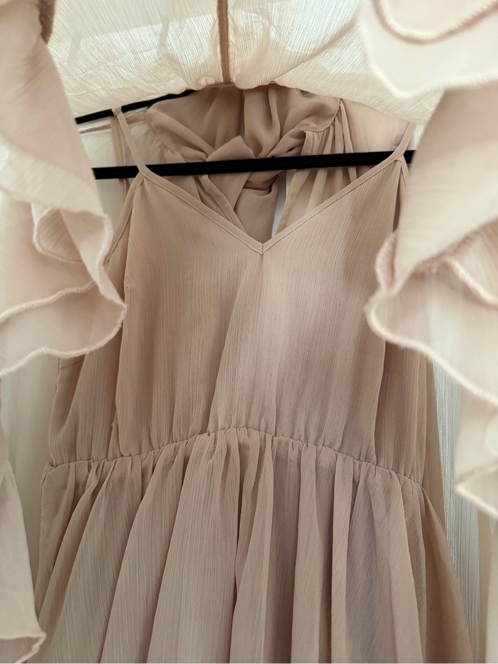 Commando Blush Pink Ruffle Mini Dress - Picture 5 of 11